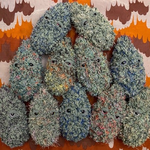 Nouglas the Nug Bud Amigurumi Plushie | Crochet Gift, Collectible, Smile Maker
