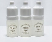 Stickit Glitter Adhesive - Aloe Vera Based Cosmetic Glitter Pigment Serum Foiler For Festival and Creative Makeup Body and Face Painting