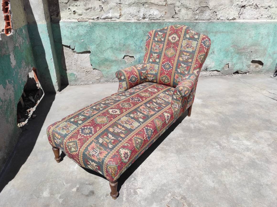 Ancien Fauteuil Méridienne