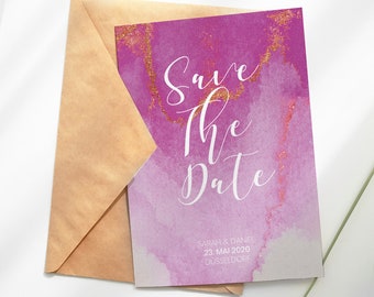 Save The Date Karte Etsy