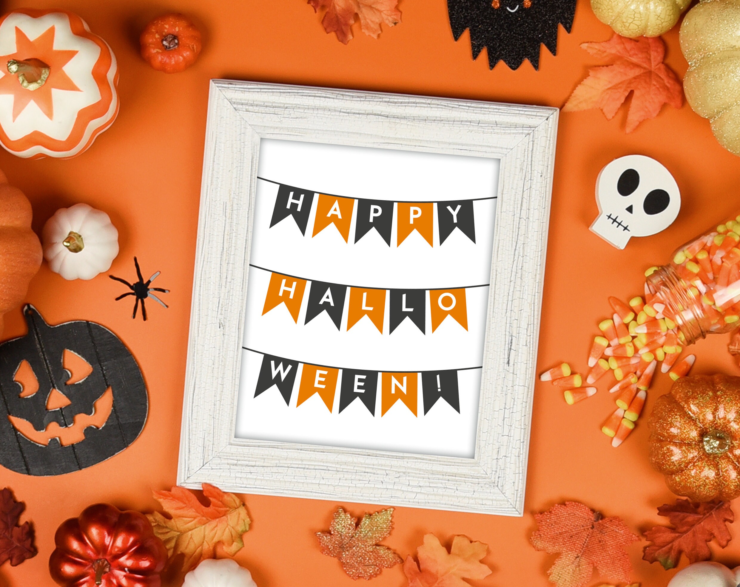 Halloween print halloween decor halloween wall art | Etsy