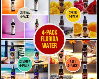 Florida Water Protection Spray 4-Pack | Macerated | LAB Shaman