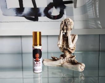 Protection and Grounding Body Oil | Earthy Palo Santos Scent | LAB Shaman