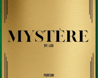 Mystere Perfume | Unisex Artisan Fragrance | Masculine & Alluring | Paraben-Free | IFRA | LABShaman