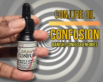 Confusion Conjure Oil | Confusion | Confuse Enemy  | Banishing | LAB Shaman