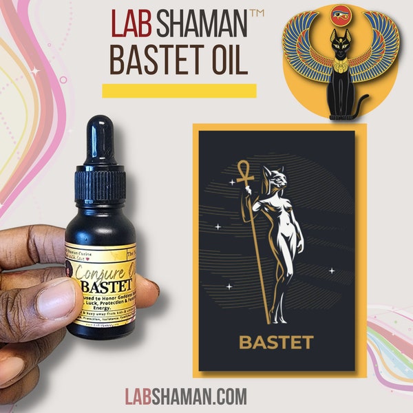 Bastet Conjure Oil | Honor Egyptian Goddess