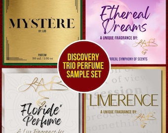The Discovery Trio | You Choose Perfume Sampler | LAB Shaman’s Artisan Fragrances