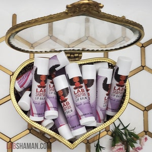 French Lavender Bliss Lip Balm | Natural & Handcrafted | Calming Nourishment for Lips | BPA Free Tubes | LAB Shaman