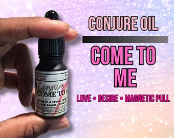 Come to Me Conjure Oil | Attraction | Love Drawing | Magnetic Pull | Romance | LAB Shaman