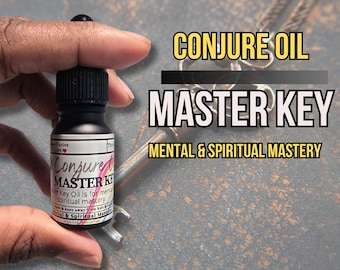 Master Key Conjure Oil | Unlock Opportunities | Power | Influence | Success | Open Doors | LAB Shaman