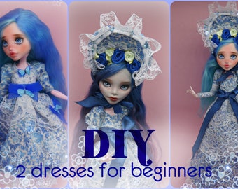 diy monster high doll clothes