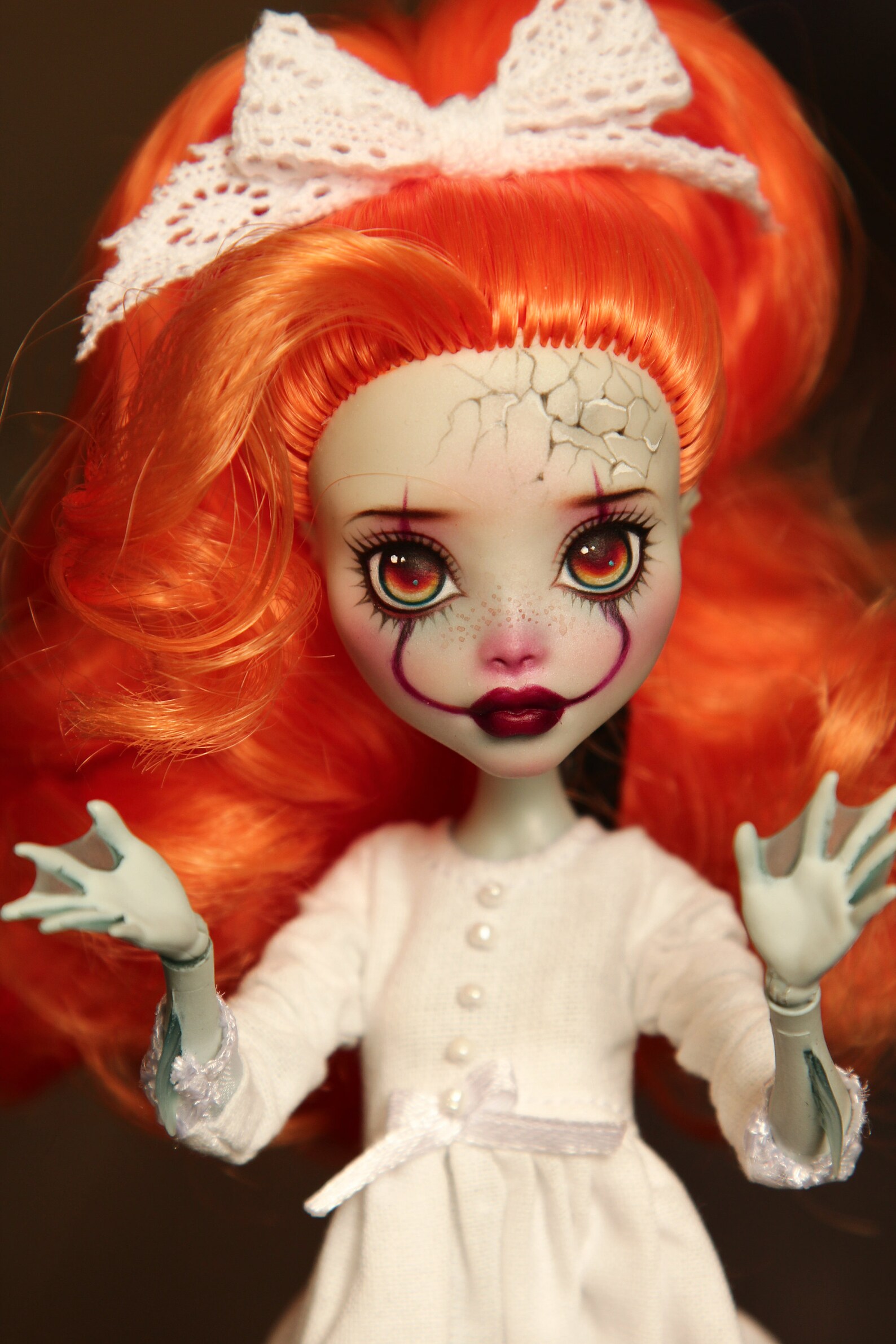 Ooak monster high doll Pennywise for your custom order Etsy