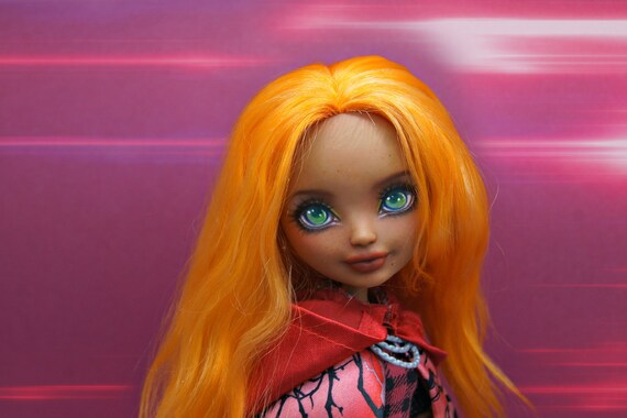 Ooak Ever After High Doll Cedar Wood Monster High Repaint Etsy