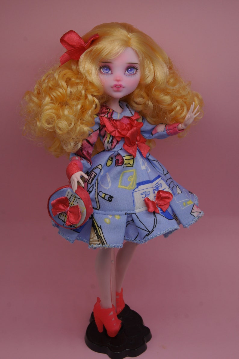 Monster High Doll Sewing Pattern Sweet Lolita Dress / Monster Etsy