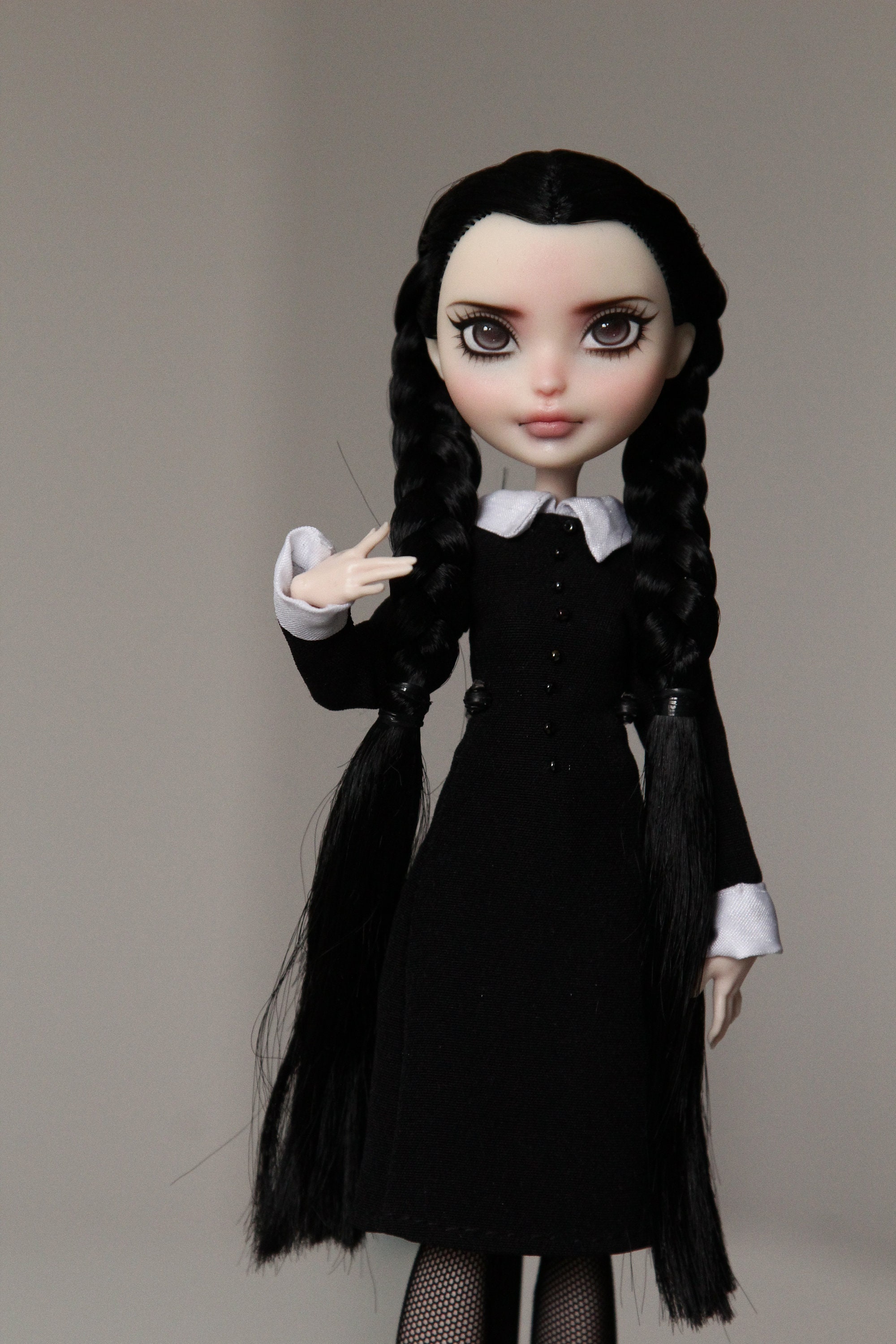 Monster High Doll Wednesday Addams in Your Custom Order | Etsy