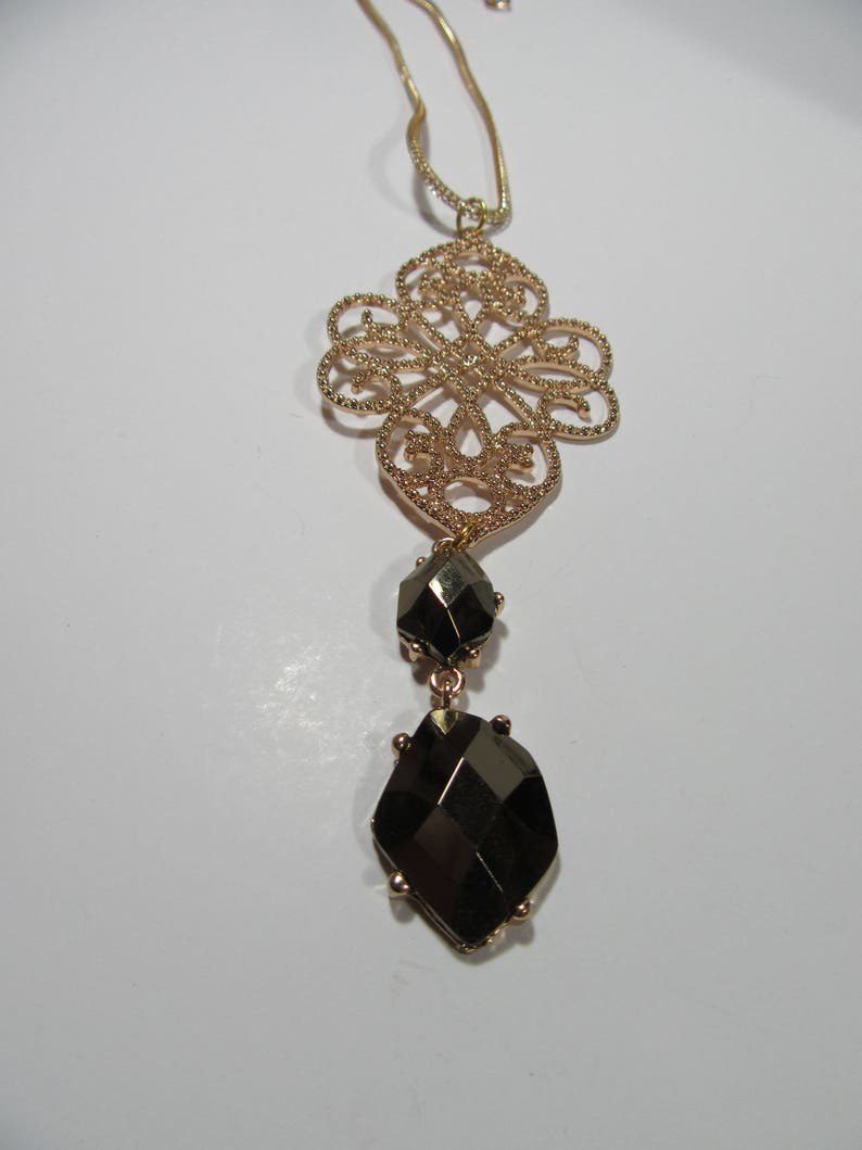 Arabesque Statement Necklace