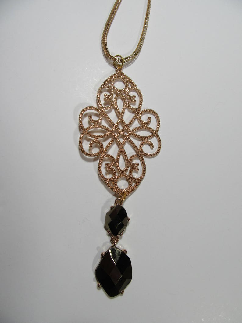 Arabesque Statement Necklace