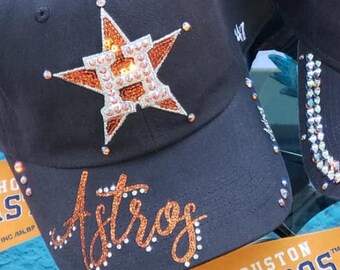 Houston Astros Bling Hats and Caps