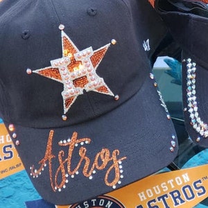 Sequin astros hat 2025