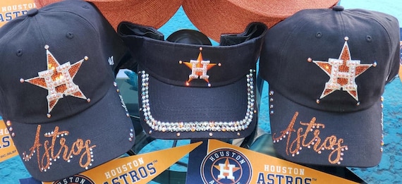 Houston Astros Bling Hats and Caps 