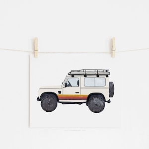 4x4 Land Rover - Adventure Off Road | Unframed