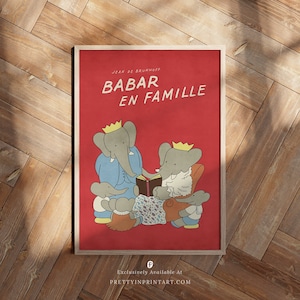 Babar Nursery Art 001 | Framed Print