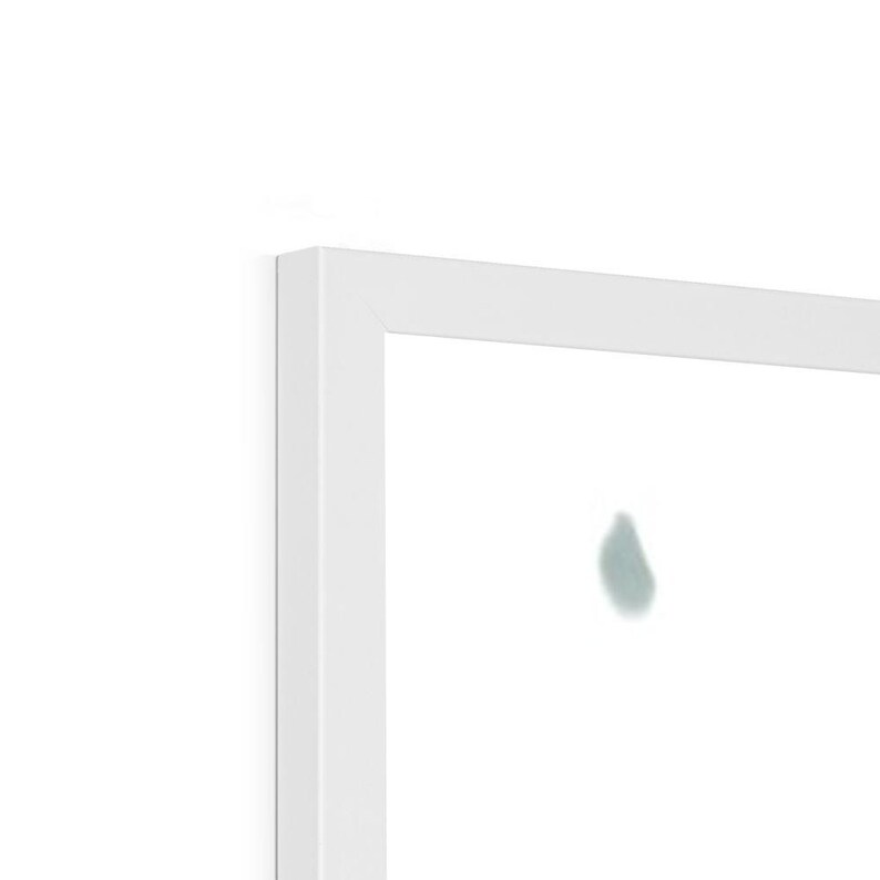 Rainbow Wall Art Subtle landscape Framed Print Etsy