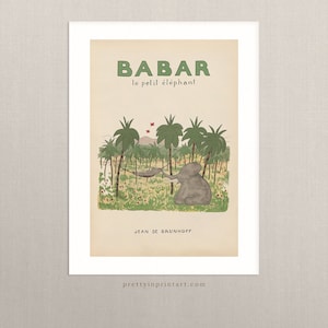 Babar Vintage Art 00107 | Unframed