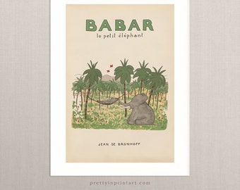 Babar Vintage Art 00107 | Unframed