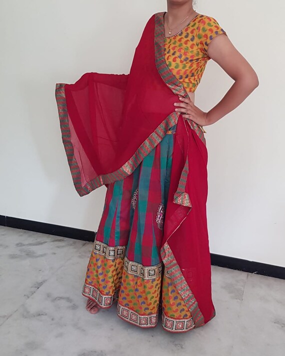 gamthi chaniya choli for navratri