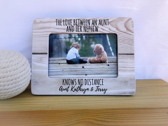 Cadeau De Longue Distance Pour Tante Neveu Cadre Tante Cadre Etsy