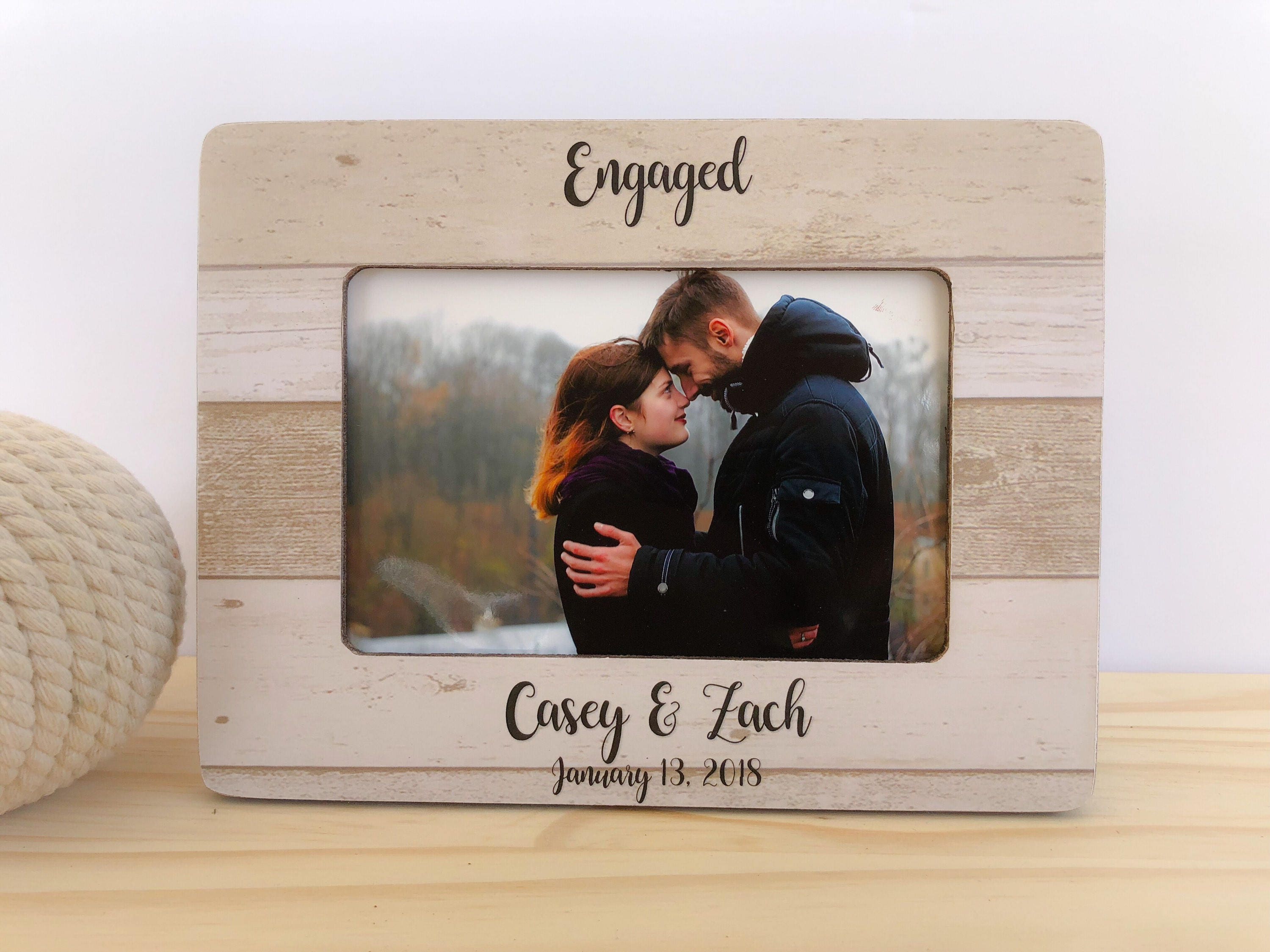 Personalized Engagement Frame. Proposal Frame. Engagement Etsy
