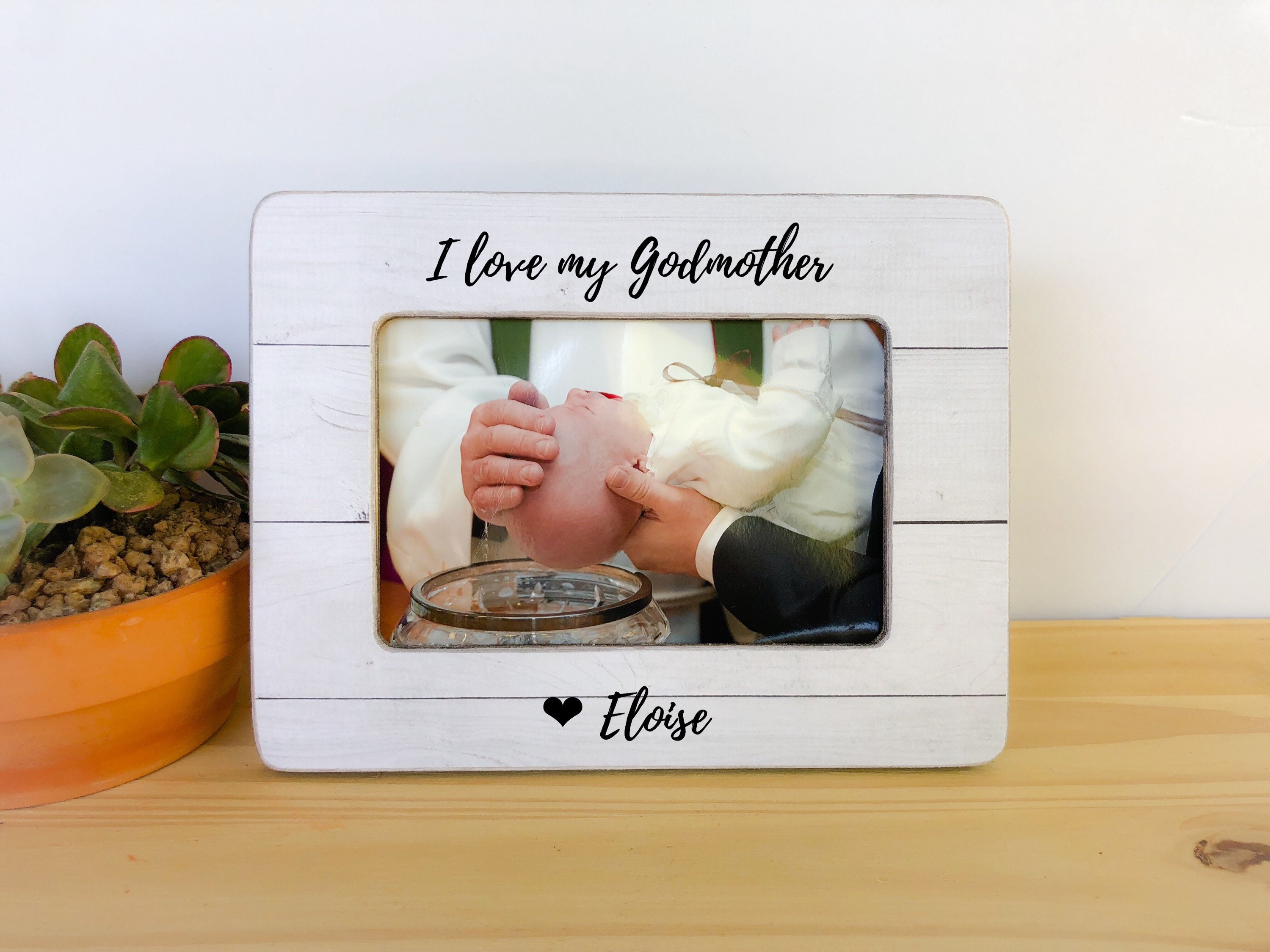 Godmother Frame Godparents Frame Godmother Gift Goddaughter Etsy