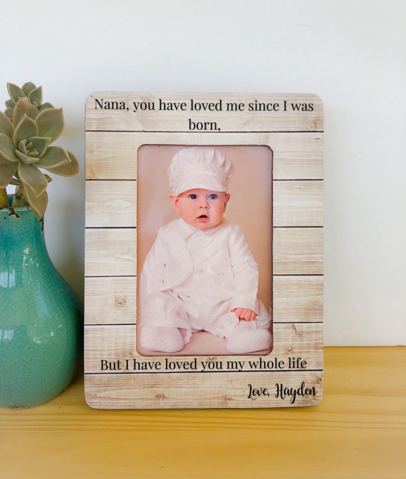 Gigi Picture Frame Gift For Nana Grandma Yaya Gigi Memaw Frame