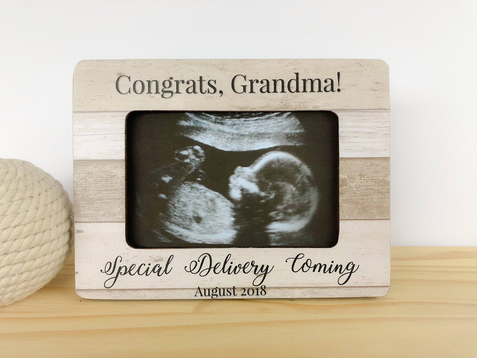 Ultrasound Frame Grandma to Be Frame Gift Expecting Photo Etsy