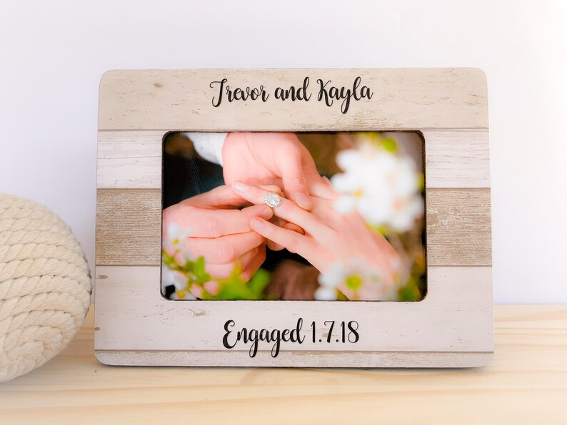Long Distance Boyfriend Girlfriend Frame Gift Personalized Image 0