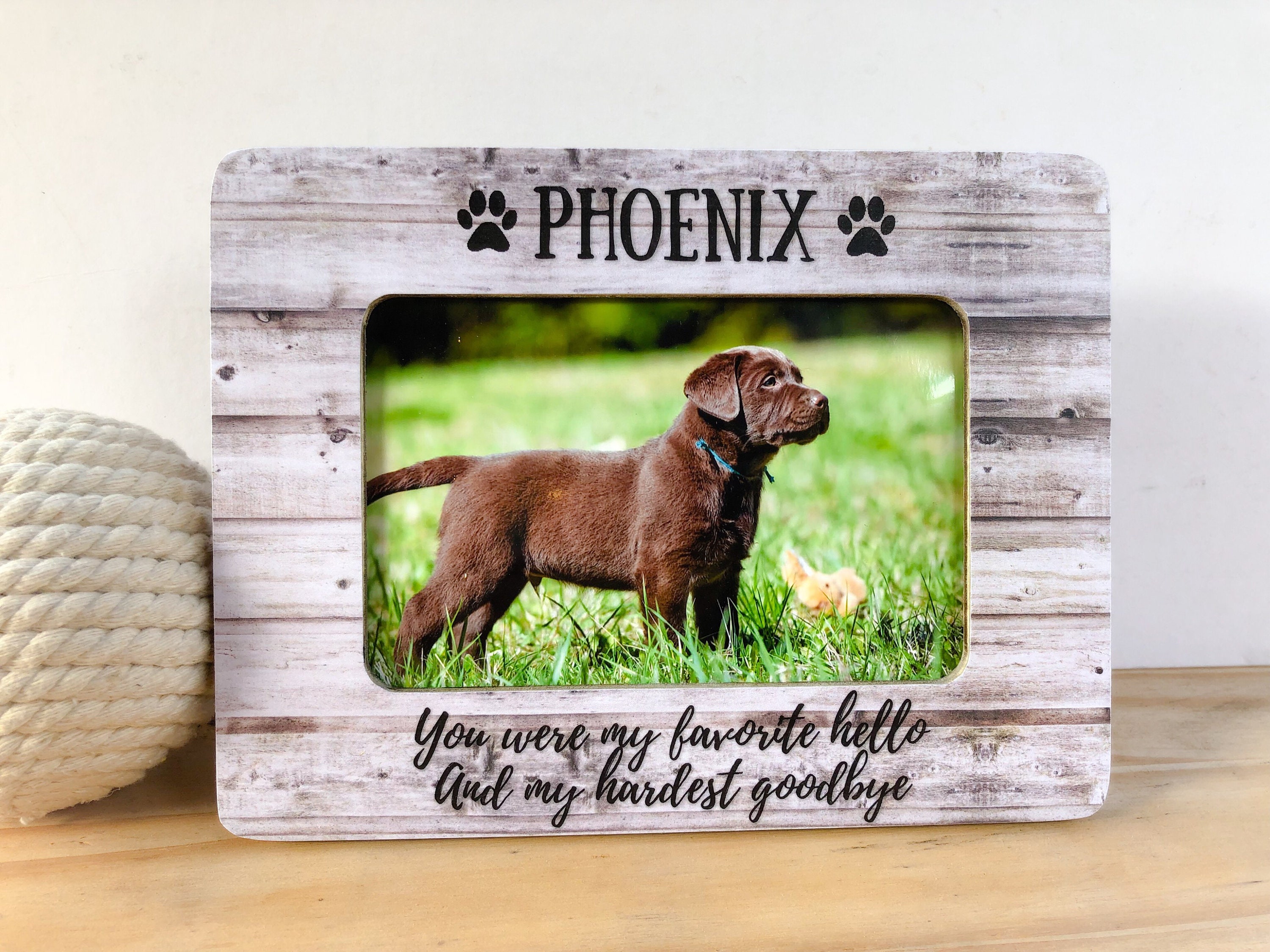 Pet Loss Frame. Pet Loss Gift. Cat Loss Frame. Pet Memorial Etsy