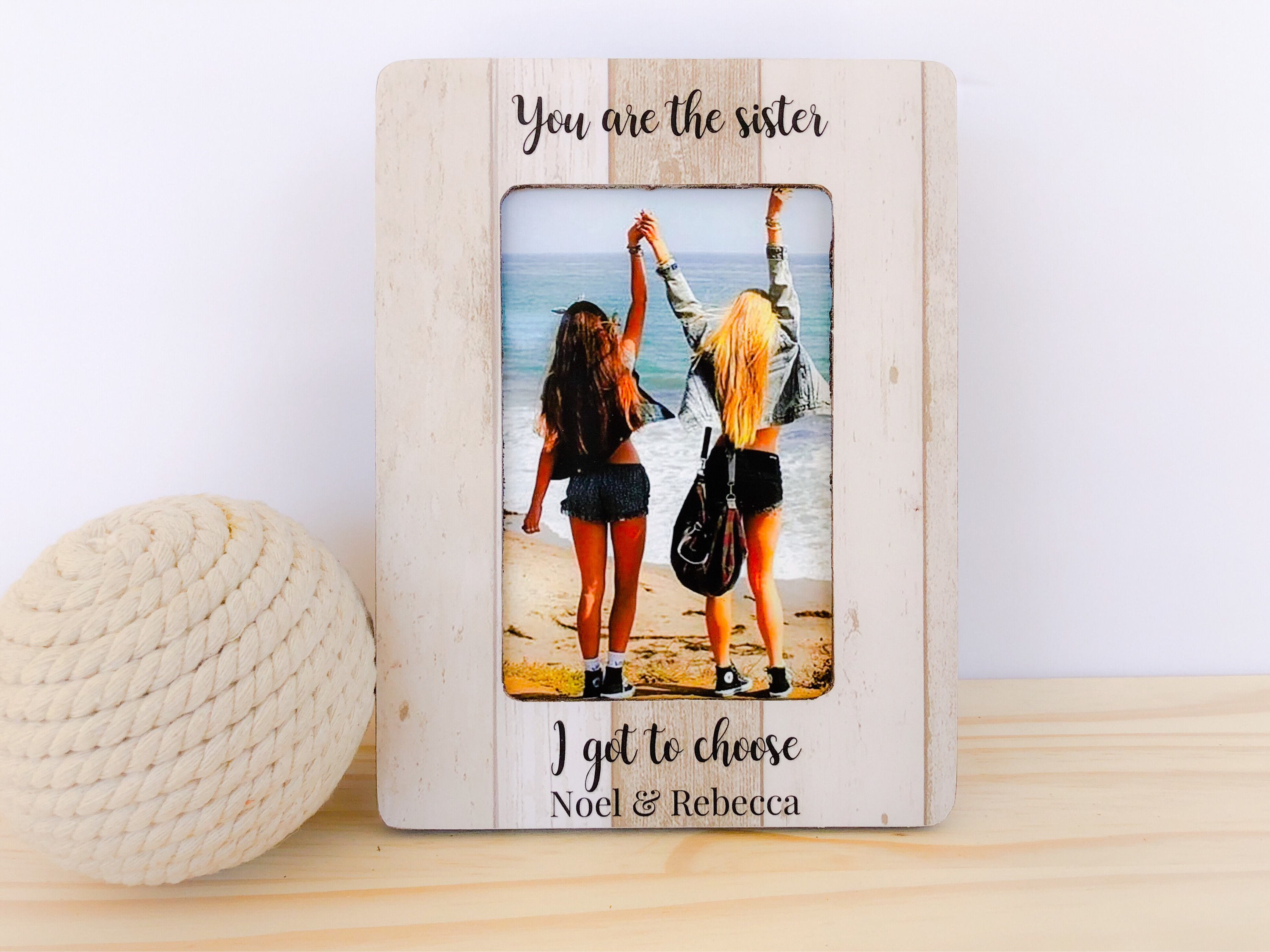 Friends Frame Personalized Friends Frame You Are the Sister I Etsy