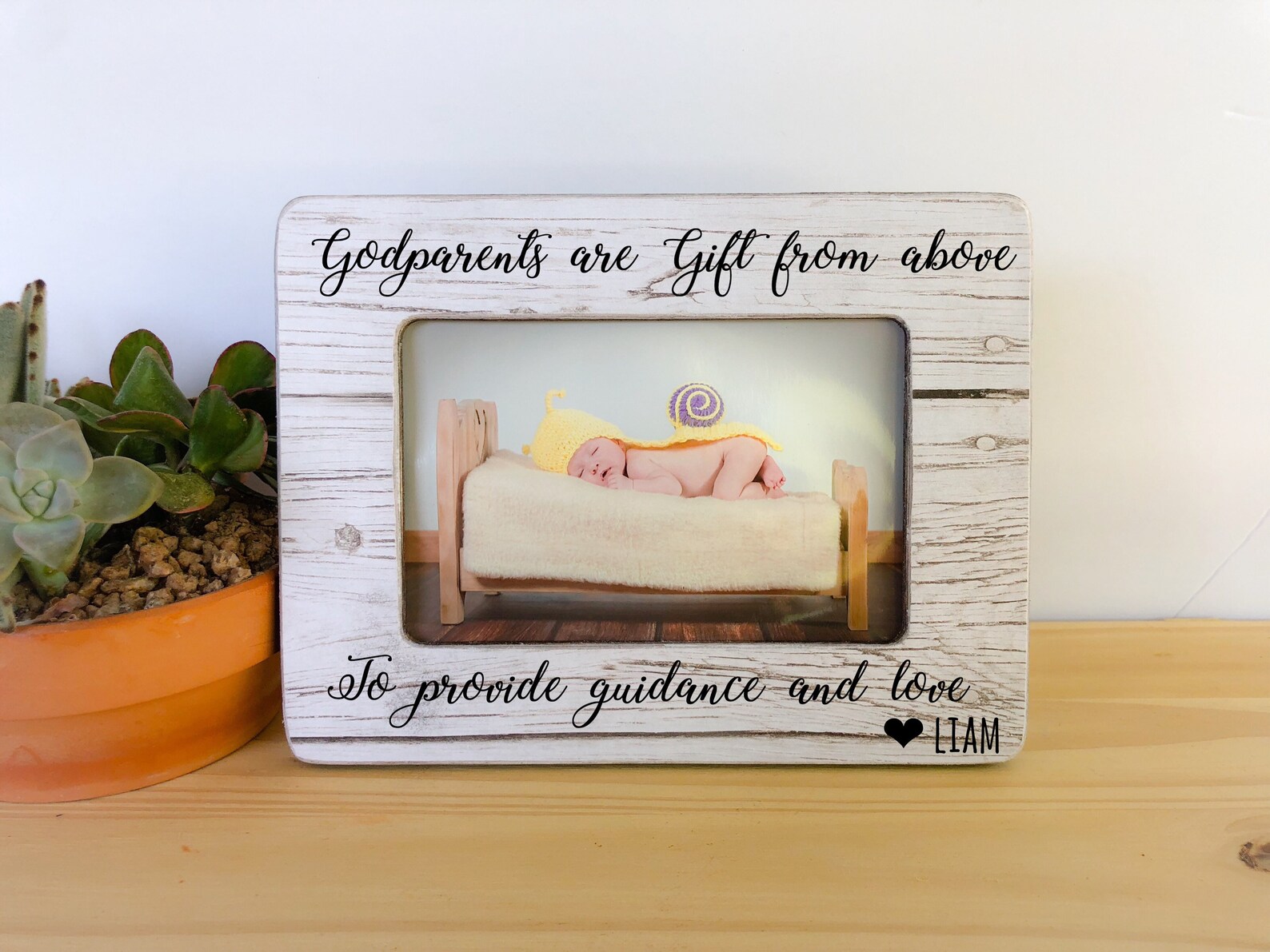Personalized Godmother Frame Godparents Frame Godmother Gift Etsy