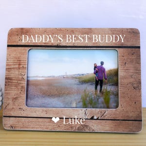 Daddy and Me Frame Father's Day Gift Personalized Picture Frame Dad Father GIFT Father Son Picture Frame Father's Day