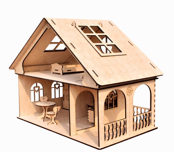 wooden dollhouse for sale