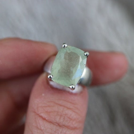 Aquamarine Ring | 925 Sterling Silver