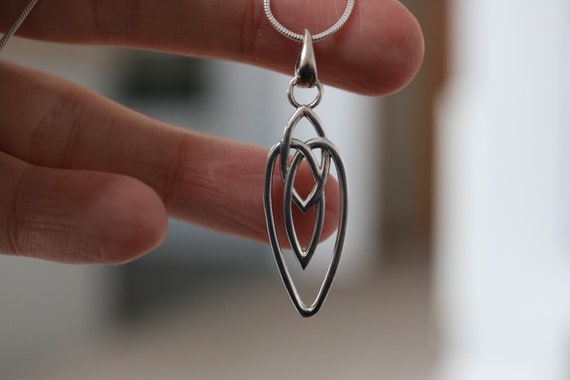Celtic Design Sterling Silver Pendant