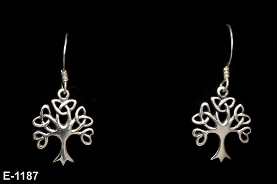 Tree of Life Earrings | 925 Sterling Silver