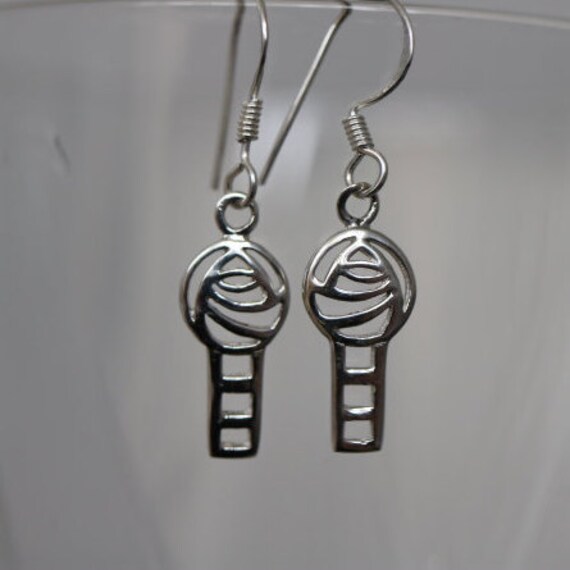 Rennie  Mackintosh Design Earrings | 925 Sterling Silver