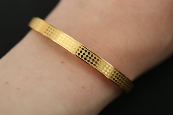 Gold Plated Stainless Steel Bracelet
