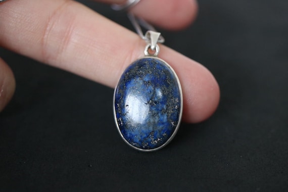 Lapis Lazuli Pendant | 925 Sterling Silver