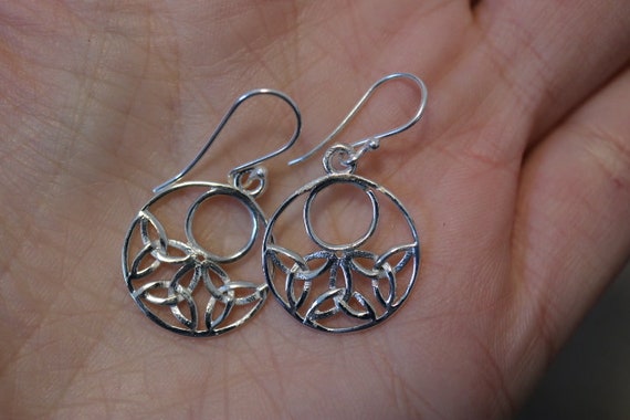 Trinity Knot Earrings | 925 Sterling Silver
