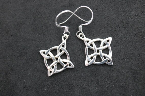 Celtic Design Earrings | 925 Sterling Silver