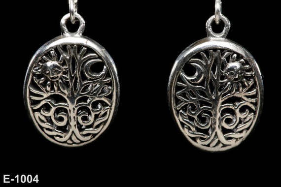 Tree of Life Earrings | 925 Sterling Silver